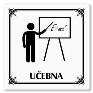 Učebna, 80x80mm, bílá, Nebraska
